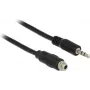 Audio kabelis 3,5 mm DeLOCK 85116 1 m melns