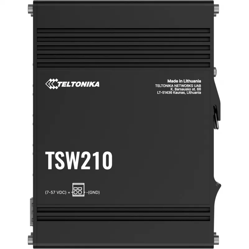 Teltonika TSW210 Slēdzis, 8x RJ45, 2x SFP