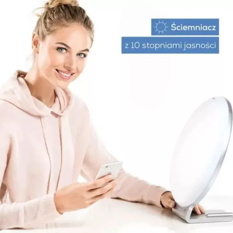Gaismas terapijas lampa Beurer TL100 — 10 000 luksi, enerģiju taupošs dizains