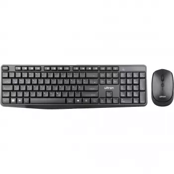 Ultron UMC300 Tastatūras un peles komplekts - RF bezvadu Vācu Melns (364180)