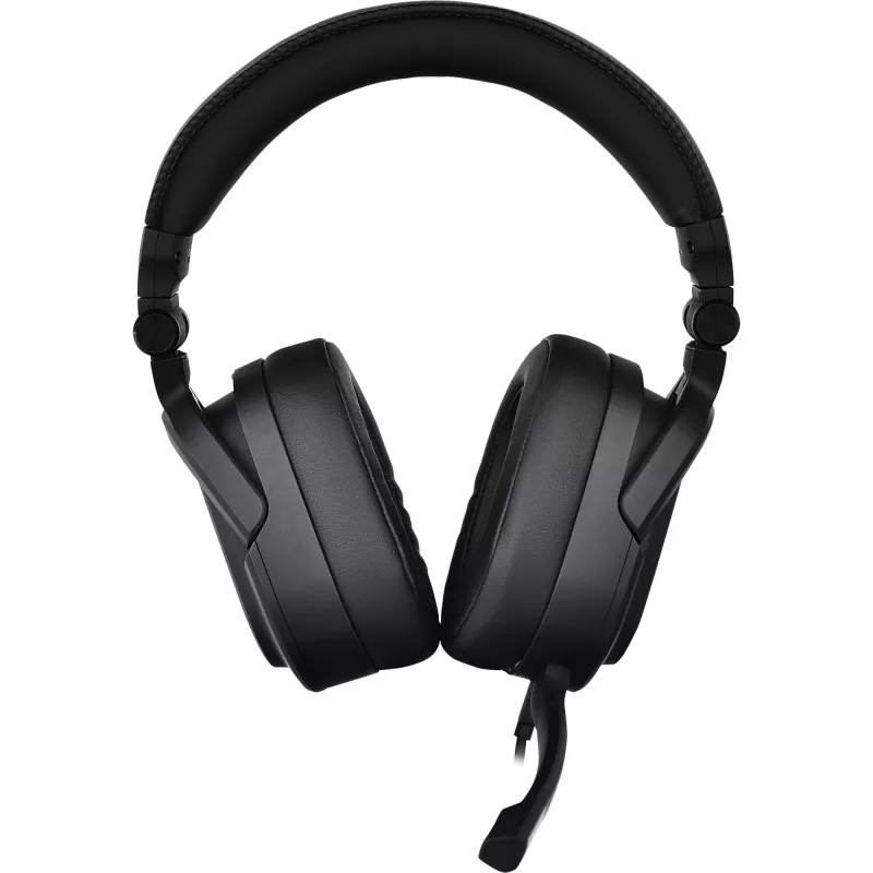Tt eSPORTS Argent H5 - austiņas - pār galvu - vadu - 3,5 mm spraudnis - melns (GHT-THF-ANECBK-30)