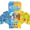 Bērnu radošais komplekts TUBAN Tuban SET FLUFFY SAND – zils un dzeltens, 2 × 70 g, vecumam 3+