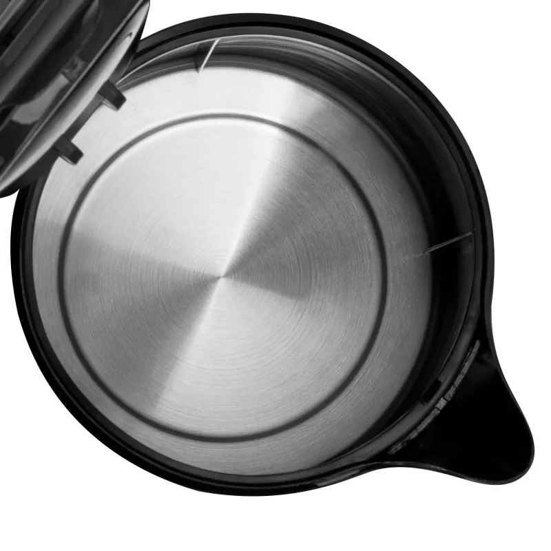Adler Tējkanna | AD 1244 | Elektriskā | 1850 W | 2,5 L | Plastmasa | 360° grozāma pamatne | Melna