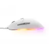 Spēļu pele STEELSERIES Rival 3 Gen 2 — optiska, 8500 DPI, vadu USB Type-A, labroču, balta, 77 g