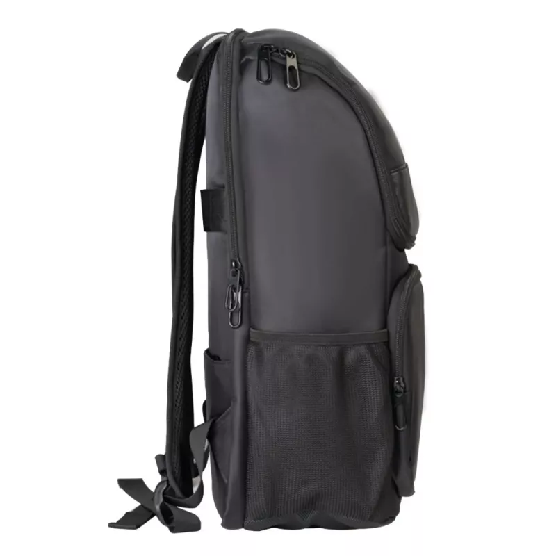 Mugursoma Vention KROB0 19 L kompakta plaukta mugursoma, PU, līdz 15,6 collu klēpjdatoram, 450×280×150 mm, melna