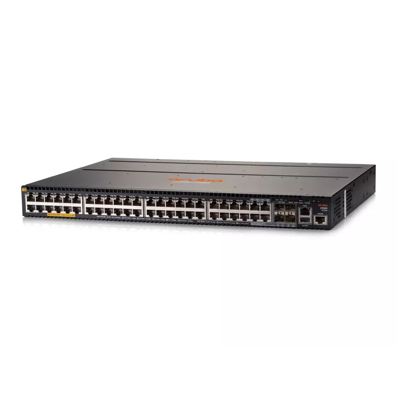 HPE Aruba Networking 2930M 48G POE+ 1-Slot - Slēdzis - L3 - Pārvaldīts - 44 x 10/100/1000 (PoE+) + 4 x Combo Gigabit-SFP - montējams statīvā - PoE+ - bez barošanas bloka (1440 W)