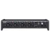 Audio interfeiss Tascam US-4X4HR – 4x XLR combo, 4 analogās izejas, 56 dB mikrofona priekšpastiprinātājs, 192 kHz, USB 2.0, darbvirsmas, melns