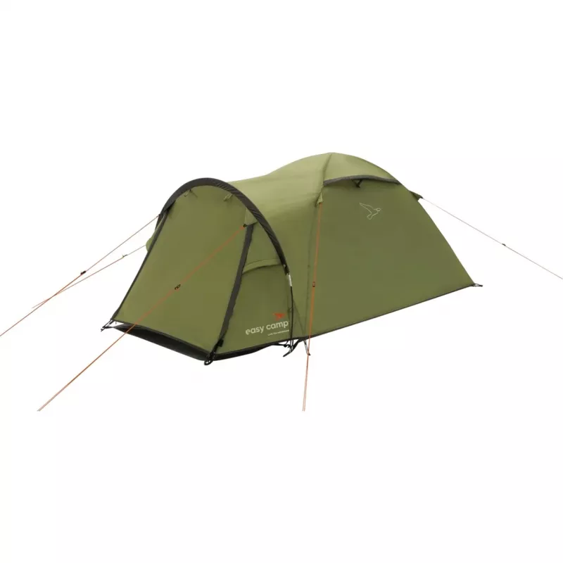 Easy Camp Setesdal 2 kupolveida telts (olīvzaļa, ar tuneļa priekštelpu, 2025. gada modelis)
