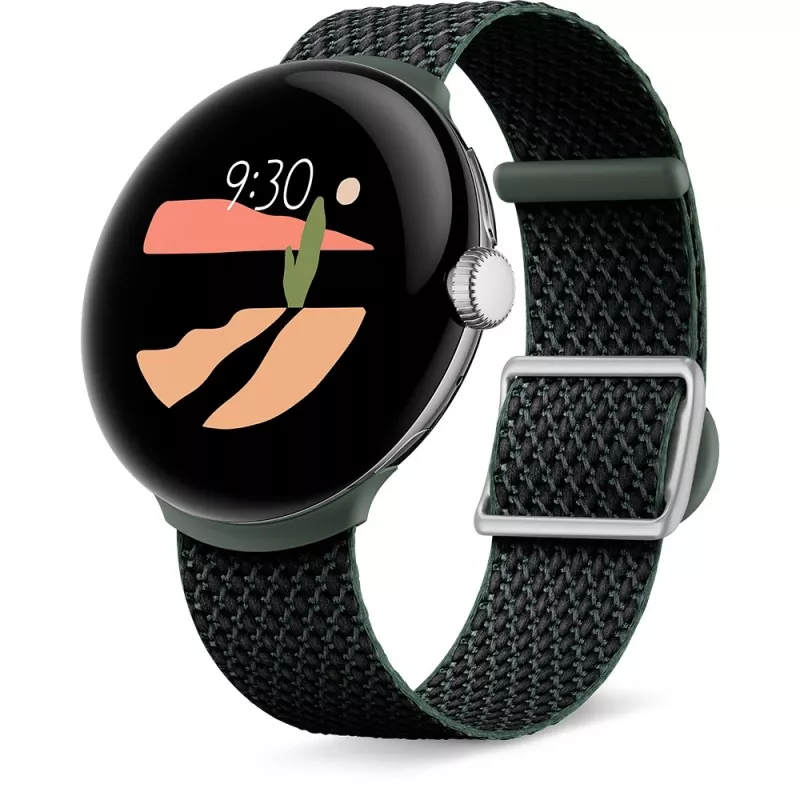 Google - Pulksteņa siksniņa viedpulkstenim - 137-203 mm - Ziloņkaula - paredzēta Google Pixel Watch (GA03270-WW)