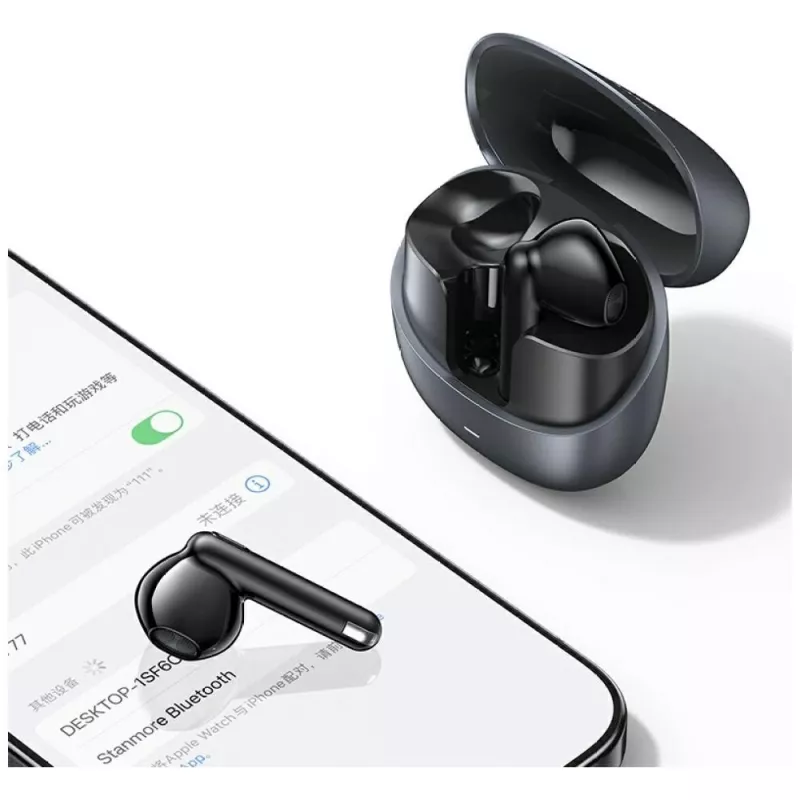 Bluetooth austiņas Usams TWS E03 pelēkas