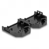 Kabeļa aizsargs DELOCK D-Sub korpuss 9 kontaktu spraudnim/ligzdai, plastmasa ar sprieguma samazināšanu, 33.3×33.8×14.8 mm, melns