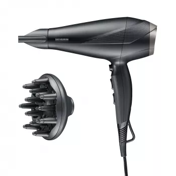 Severin HT 0167 matu žāvētājs, 2300 W, melns/sudraba