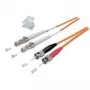 Optiskās šķiedras kabelis ShiverPeaks S/CONN 2m LC/ST Daudzkrāsu Oranžs