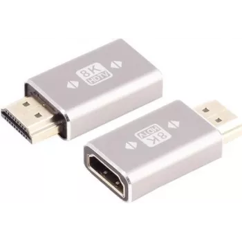 HDMI-A adapteris ShiverPeaks 10-01054 8K metāla, HDMI A tipa savienotājs displeja ierīcēm