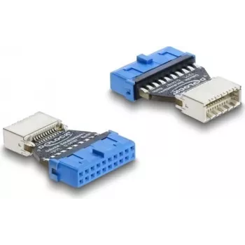 DELOCK adapteris USB 5 Gbps 20 kontaktu ligzda (Pfostenbuchse) uz USB‑B 5 Gbps