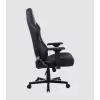 Spēļu krēsls Onex FX8 Formula X — ergonomisks sacīkšu stila sēdeklis, regulējami roku balsti, atgāšanās un slīpuma funkcijas, melns