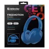 Bezvadu austiņas Defender Fre Emotion B490 — zilas, virsgalvas, Bluetooth, iebūvēts mikrofons