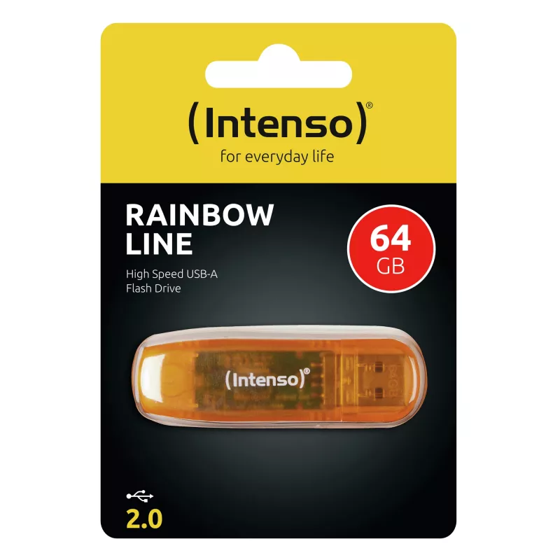 USB flash drive Intenso 64 GB USB Type-A 2.0 oranža