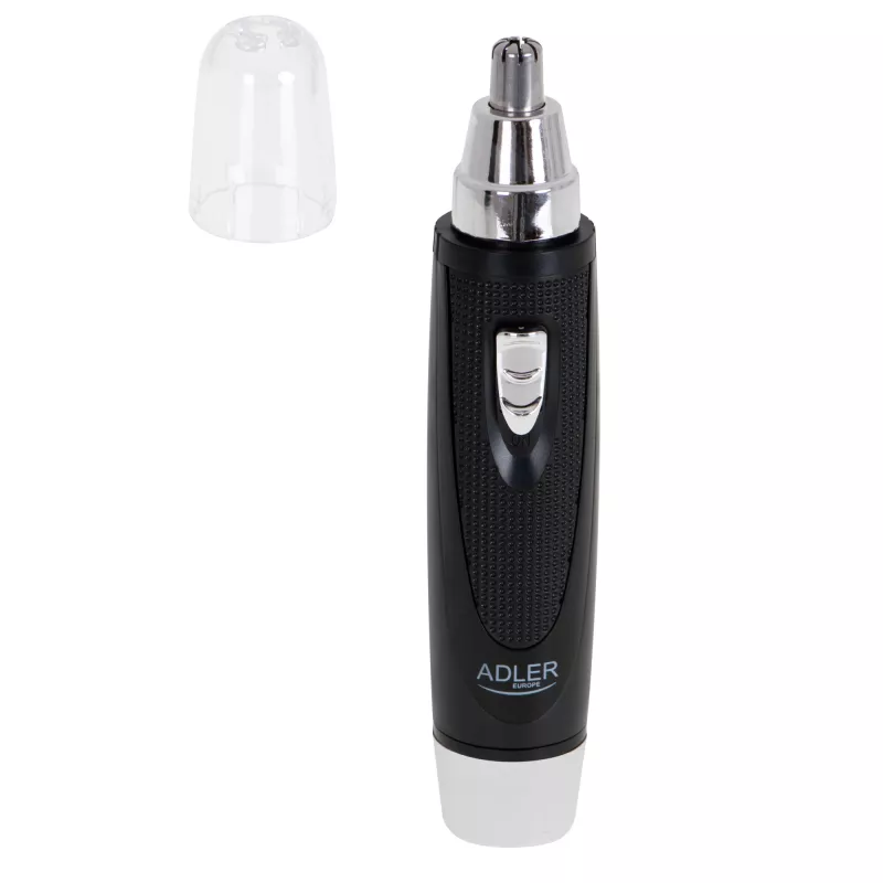 Precīzijas trimmeris Adler AD 2911 — ausu un deguna trimmeris, melns, 45 g