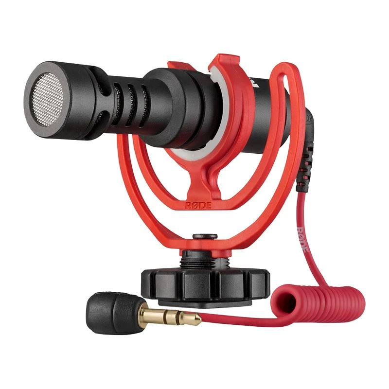 RØDE VideoMicro Melns digitālās kameras mikrofons