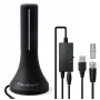 Televīzijas antena QOLTEC TV DVB-T/T2 Qoltec (iekštelpu/āra) modelis 57065