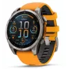 Garmin Fenix 8 3,56 cm (1,4) AMOLED 51 mm Digitāls 454 x 454 pikseļi Skārienekrāns Titāns Wi-Fi GPS (satelīts)