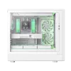 Gamemax korpuss | CLAW 460 WH | Balts | Mid-Tower | Barošanas bloks nav iekļauts