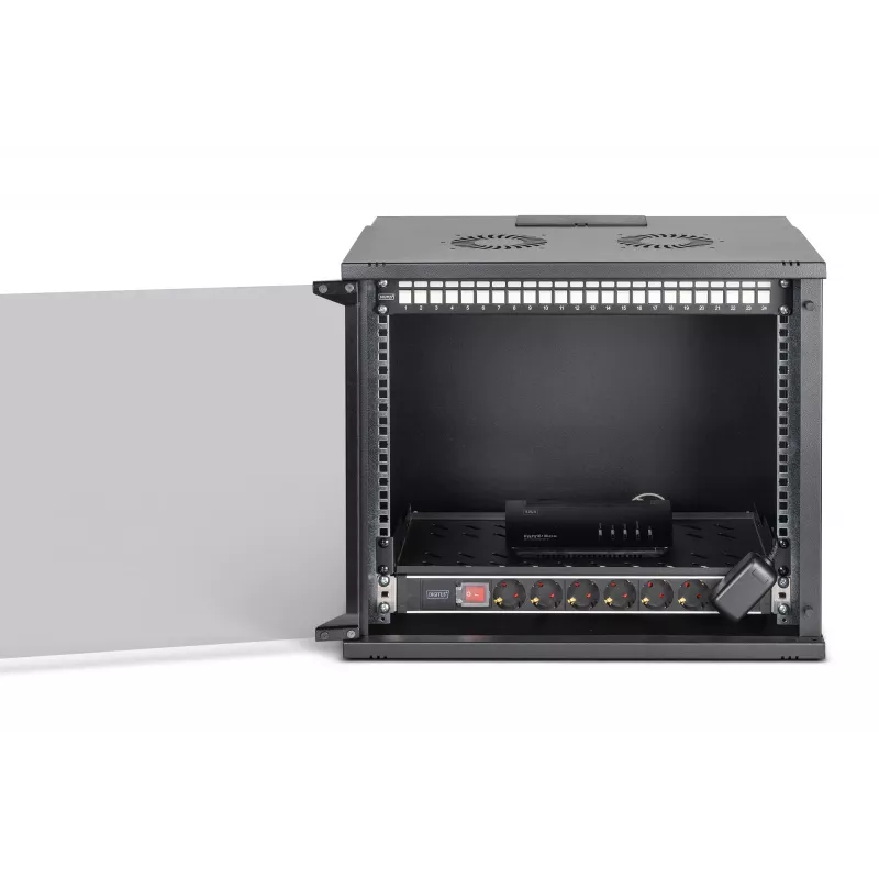 DIGITUS Network-Set SOHO Pro, 483 mm (19 collas) - 9HE, 540 x 400 mm (P x D)