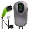 EV uzlādes stacija QOLTEC 52430 22 kW Wi‑Fi RFID 3 fāžu, 32 A, Type 2, IP54
