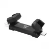 USB zibatmiņa Silicon Power DS72 1 TB, USB 3.2 Gen 2 Type-A / Type-C, alumīnija-gumijas korpuss, melns