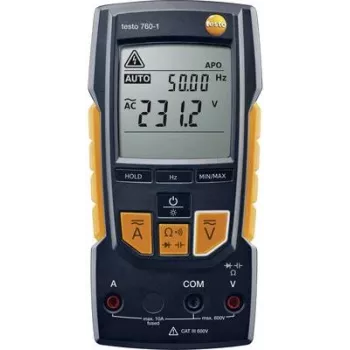 Testo digitālais multimetrs RMS 600 VAC 600 VDC 10 ADC (TESTO 760-1)