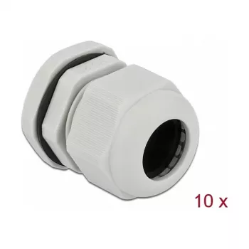 kabelis Gland DeLOCK 60223 pelēka Plastic 10 gab.