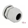 kabelis Gland DeLOCK 60223 pelēka Plastic 10 gab.