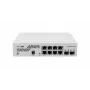 Tīkla slēdzis MikroTik CSS610-8G-2S+IN — 8x Gigabit RJ-45, 2x SFP+ 10G, PoE, 12–57V ieeja