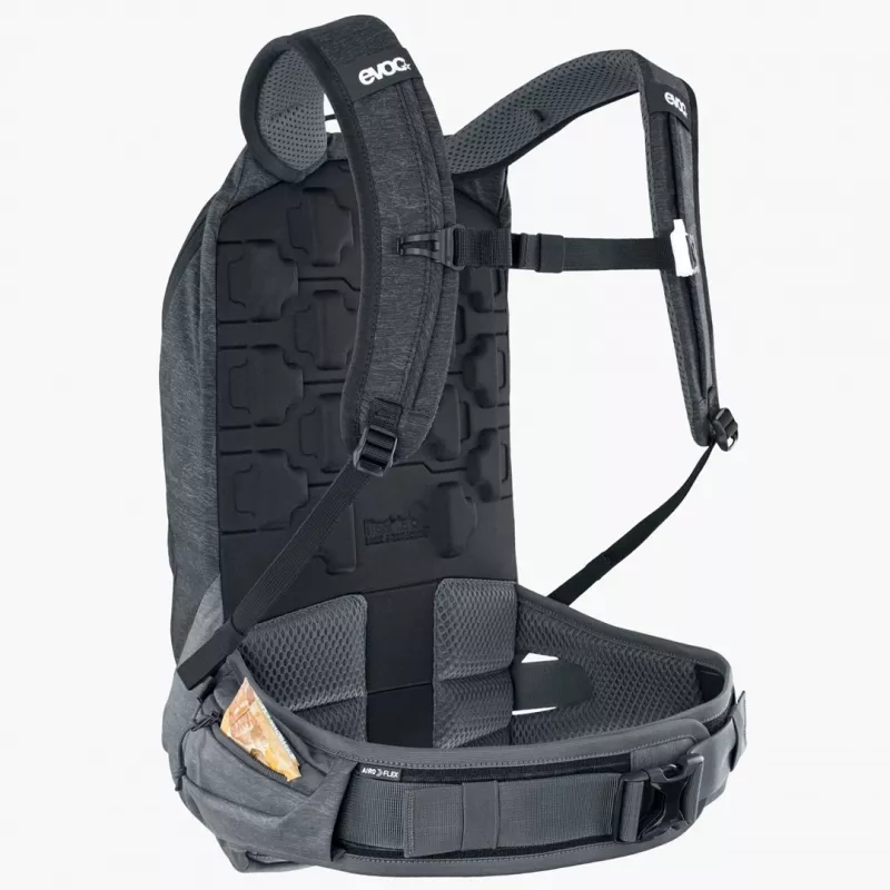 Velosipēda mugursoma EVOC Trail Pro 10L Carbon pelēka Sport