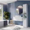 Topeshop S30 balts vannasistabas uzglabāšanas skapis Balts