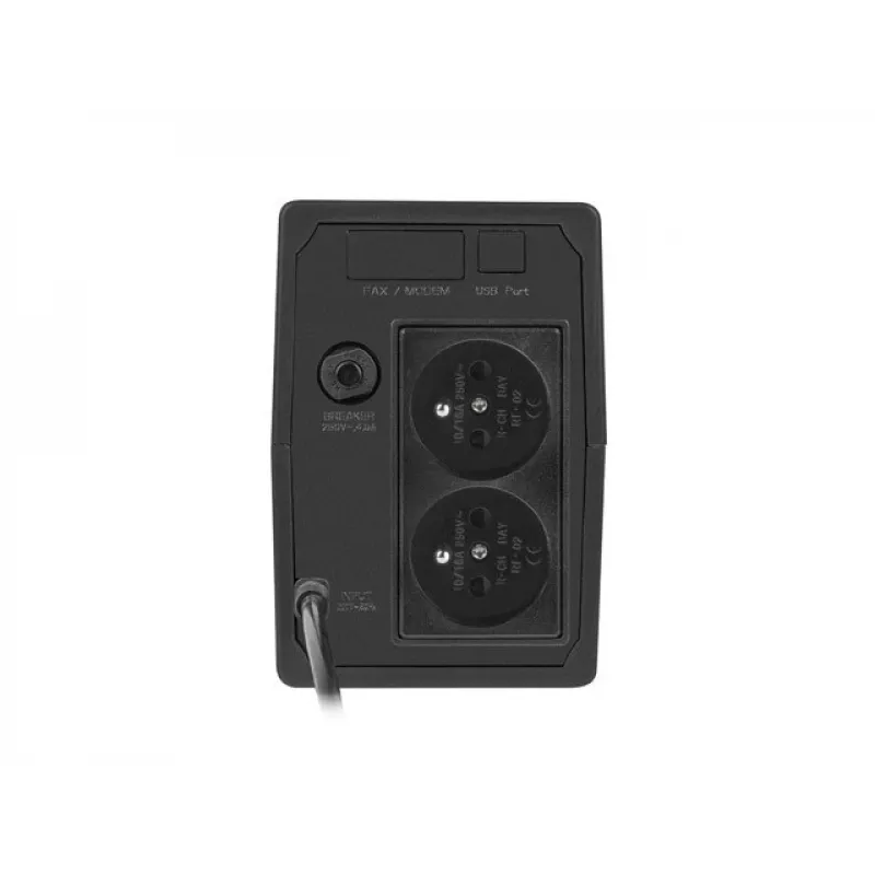 UPS ARMAC HL/850E/LED/V2 — Line-Interactive 0,85 kVA, 480 W, 12V 7Ah akumulators, 2× Type E kontaktligzdas, AVR, 40 dB