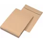Pasta maisiņi MAILmedia B4 brūni ar 4,0 cm ieloci, iepakojumā pa 100