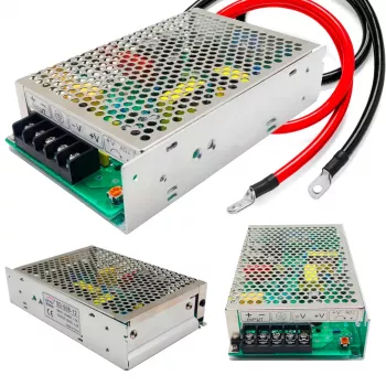 Līdzstrāvas/līdzstrāvas sprieguma pārveidotājs Extralink SD-50C-24 48V→24V 50W pasīvi dzesēts metāla korpuss