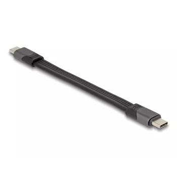 DeLOCK USB kabelis 40 Gbps Type-C uz Type-C 15 cm PD 3.0 100 W