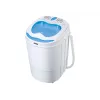 Augšas ielādes veļas mašīna Mesko MS 8053 — 3 kg ietilpība, 360×370×530 mm, zila/balta