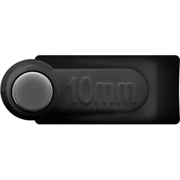 Goobay kabeļa skava 10 mm, melna (64683)