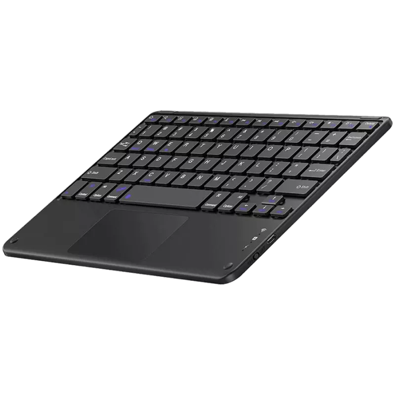 Blackview K2 Bluetooth tastatūra, 242.3х168.7х6.5, Bluetooth 3.0, akumulators 280 mAh, Windows, Android, iOS, melna