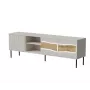TV skapītis cama meble INSERTO 3D1W 190x40x62 cm kašmira apdare ar LED