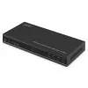 Video sienas kontrolieris DIGITUS DS-55358 — 4 displeji, līdz 4K (3840×2160) @30Hz, DisplayPort 1.2a, metāla korpuss, pogu vadība