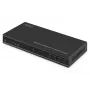 Video sienas kontrolieris DIGITUS DS-55358 — 4 displeji, līdz 4K (3840×2160) @30Hz, DisplayPort 1.2a, metāla korpuss, pogu vadība