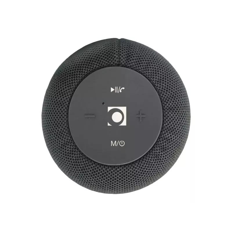 Mono pārnēsājamais skaļrunis Gembird SPK-BT-15-BK — 5 W RMS, Bluetooth, MicroSD, 1200 mAh, melns