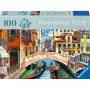Puzle Ravensburger 100 gab. Pilsēta 275×195 mm, vecumam 9+
