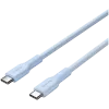 CANYON kabelis OnWire 60CL C-C 60W COLOR Pīts 1m Gaiši zils