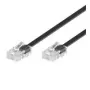 Wentronic 50256 Ethernet komutācijas kabelis Melns
